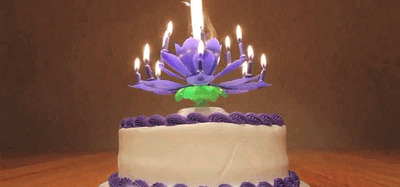 生日蜡烛动态图片
