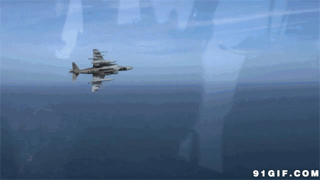 高空翻转的战斗机图片