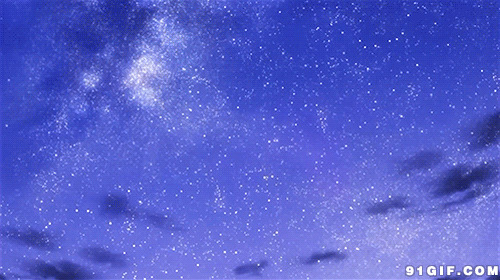 夜空星星唯美图片