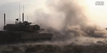 沙漠坦克激战gif图