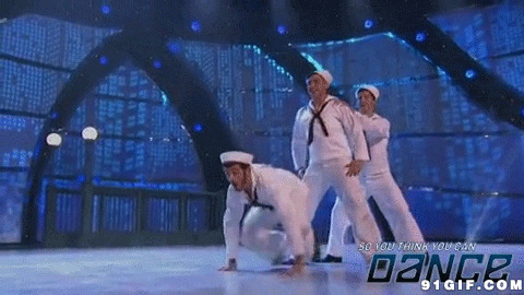 水手诙谐舞蹈gif图片