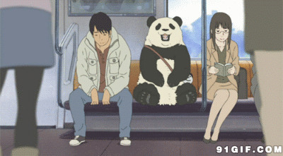让人烦的熊猫卡通图片