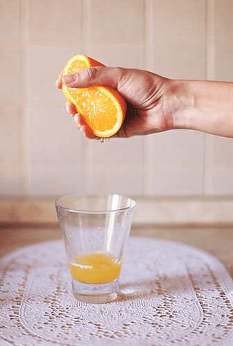 鲜榨橙汁动态图