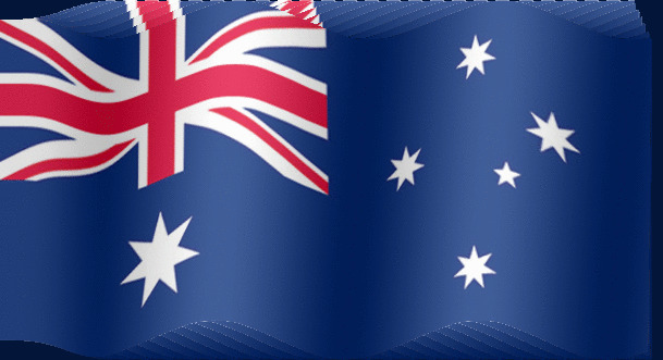 澳大利亚国旗动态图片