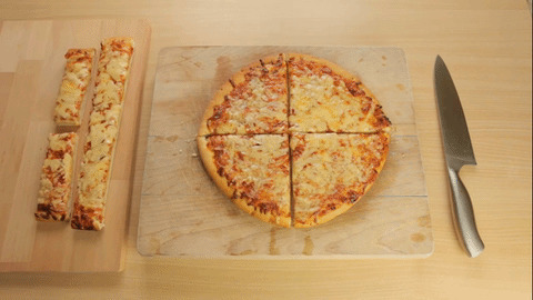 切披萨动态图片