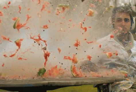 西瓜爆炸gif图片