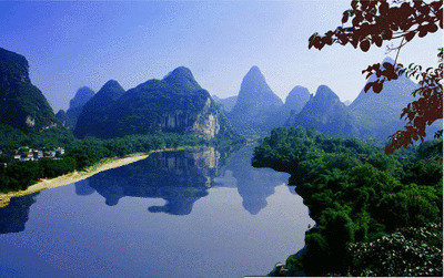 美丽桂林山水gif图片