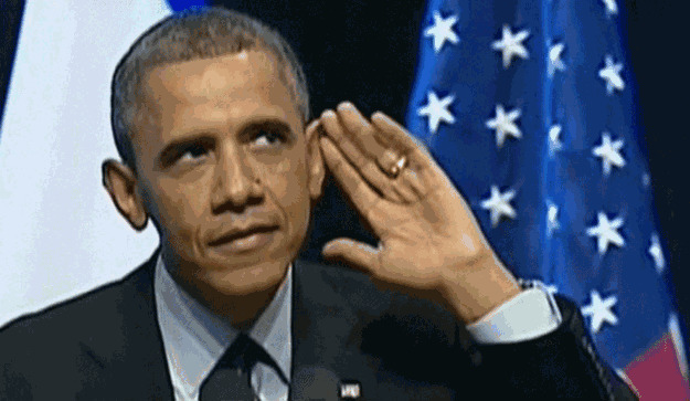 奥巴马捂耳朵动态图片