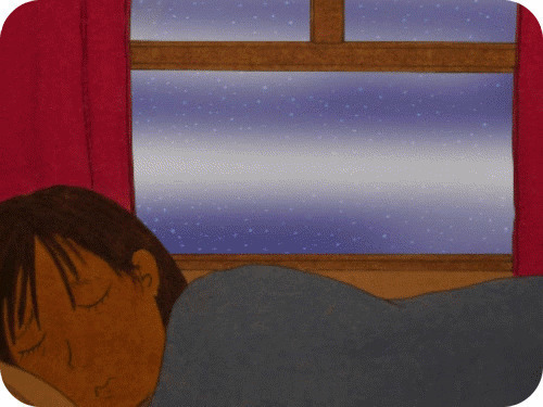 就这样睡了一天一夜动画图片