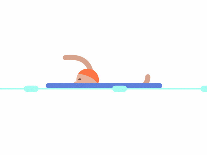 游泳是最好的运动之一动画图片
