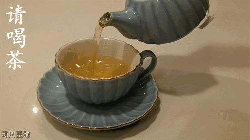 请喝茶gif图片