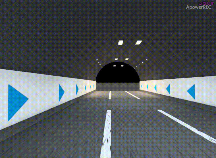 开车过隧道GIF图片