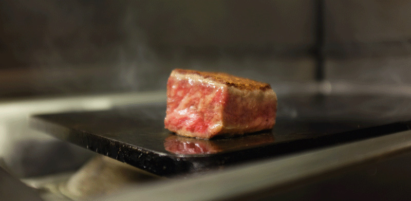 鲜嫩的牛肉GIF图片
