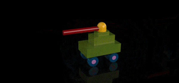 玩具坦克车动态图片