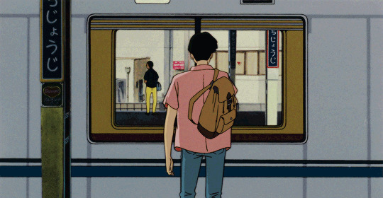 地铁站台候车的人动画图片