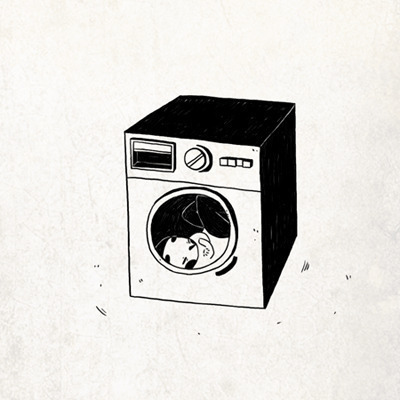 小动物在洗衣机里翻滚动画图片